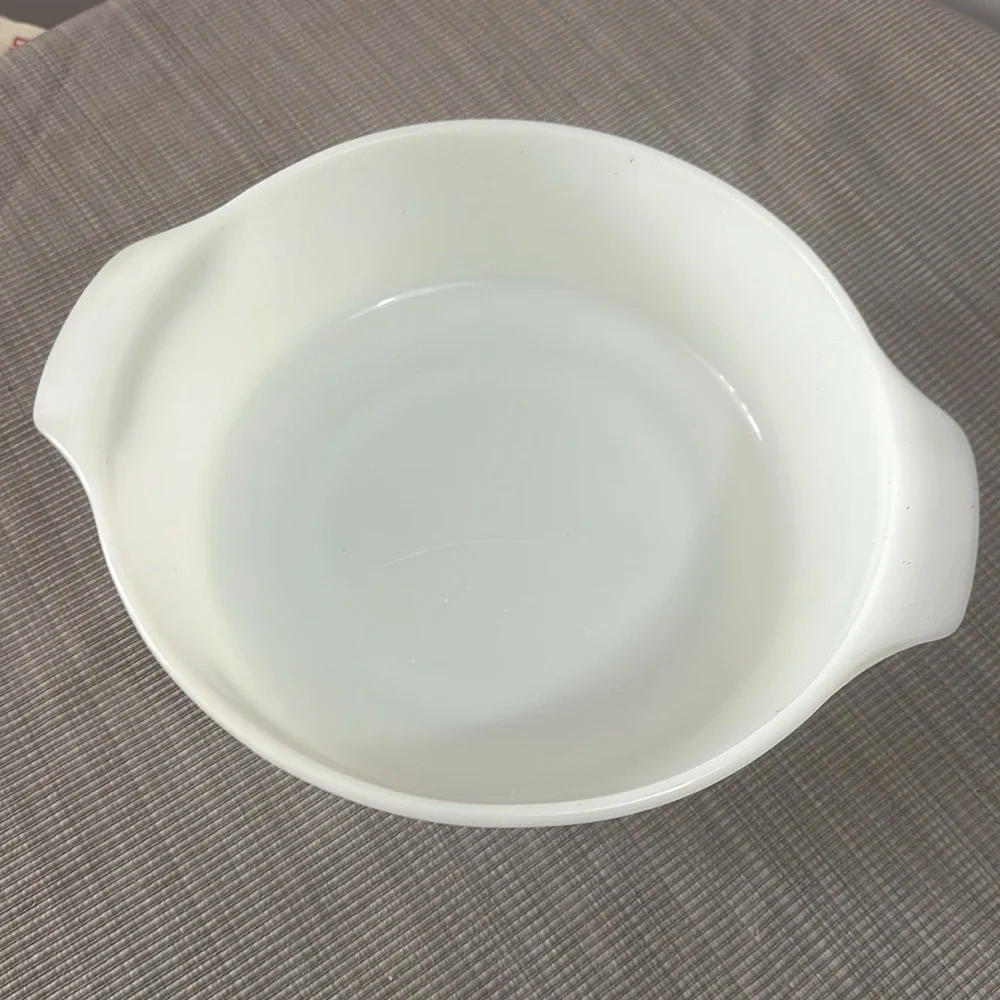 Vintage Fire King By Anchor Hocking 2 Qt Le Bon Potager 9.5
